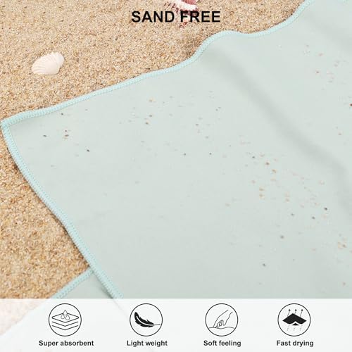 Rainleaf Microfiber Towel Quick Dry Camping & Travel & Gym Towel. Compact - Image 5
