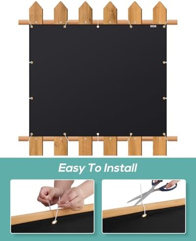 Heat Shield Behind Grill 4'x5' Heat Shield Mat for Wall, Deck Fence, Railing, Grill and Refrigerator, Heavy Duty Fireproof Cover and Screen Protect Deck Railing from Grill - Image 7