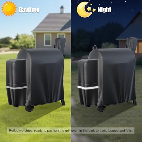 QuliMetal Heavy Duty Grill Cover for Traeger Pro 22/575 Series BAC503 - Image 6