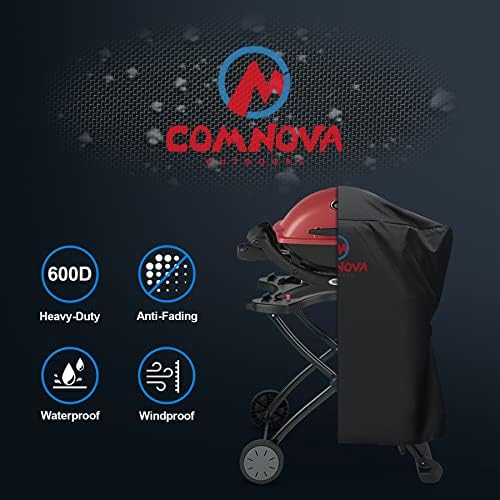 Comnova Weber Grill Cover - Q Series, Q2000/Q200/Q1000/Q100, Q2200, 2400, 1200, 1400 & More - Heavy Duty & Waterproof - Image 3