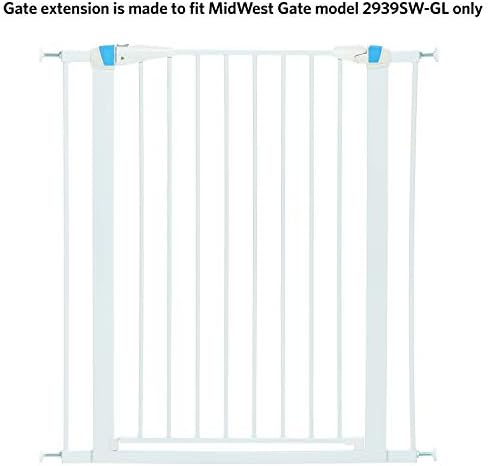 MidWest Homes for Pets 3" Wide Extension for 39" High Night Safety Glow Frame, White - Image 3
