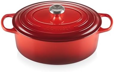 Le Creuset Enameled Cast Iron Oval Dutch Oven, 6.75 qt., Cerise by Unknown