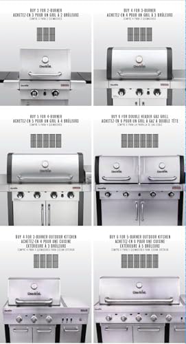 Charbroil Professional, Signature & Commercial Series TRU-Infrared Replacement Grate & Emitter, Model 3297527R04, Fits 2015 and Older Grills - Image 4