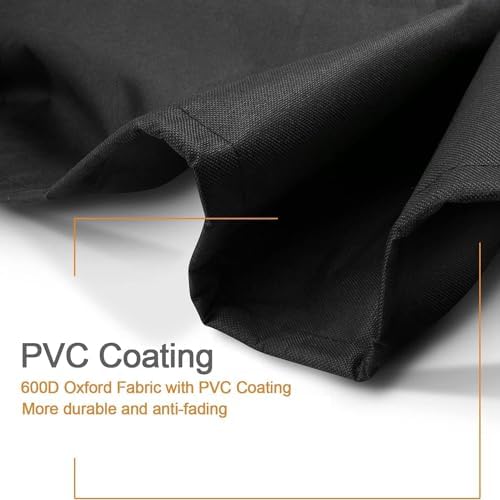 7150 Grill Cover for Weber Premium Kettle Charcoal, 22 Inch Round Cover - Image 6