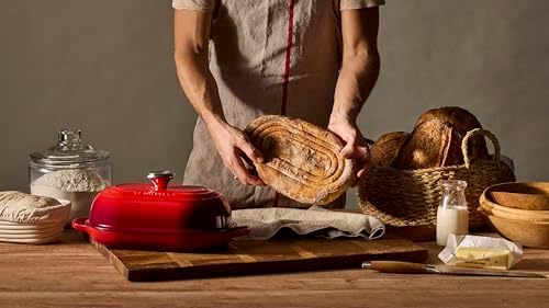 Le Creuset Enameled Cast Iron Oval Bread Oven, 11.5 inch, Artichaut - Image 6