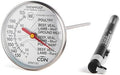 CDN Ovenproof Meat Thermometer | NSF® Certified | ProAccurate® | 1.75" Dial | For Oven & Grill Cooking | Durable Stainless Stem | Fast & Accurate Readings | IRM190 by CDN-ComponentDesignNorthwestInc