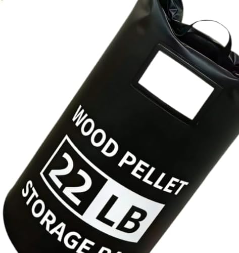 Wood Pellet Storage Charcoal Holder Bin with 22 Lbs Capacity - Image 7
