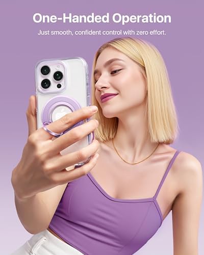 andobil 2026 3rd Gen Stability Magnetic Phone Ring Grip for MagSafe, Purple - Image 4
