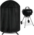 iCOVER Round Grill Cover, 29" Dia x 38" H Dome Smoker Cover, Waterproof Charcoal Kettle Grill Cover, UV Resistant BBQ Cover, Outdoor Barbecue Cover for Weber Char-Broil, Brinkmann and More by iCOVER