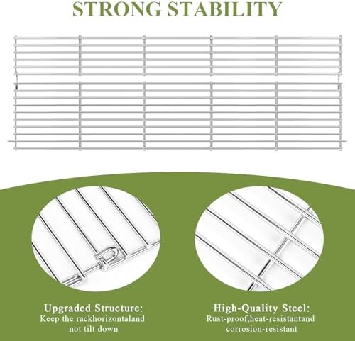 Utheer Warming Rack, Foldable Stainless Steel Upper Rack for Pit Boss 1000 - Image 4
