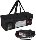 Extra Thick 24" Storage Bag Grill Tool Organizer Pro, BBQ Tool Heavy Duty Bag with Pockets, Double Layer 600D Oxford Cloth Waterproof (2X Thickness), Camping, Tailgating, BBQ Party Gift by CoverGeny