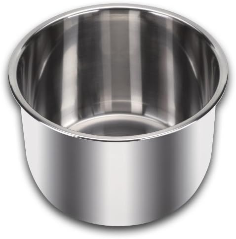 Instant Pot Stainless Steel Inner Cooking Pot Mini 3-Qt, Polished Surface, Rice Cooker, Stainless Steel Cooking Pot - Image 3