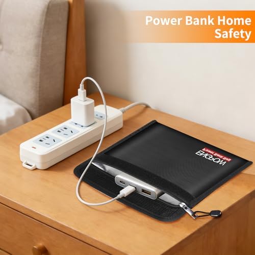 ENGPOW Fireproof Organizer Travel Safe Bag, Portable Electronic Carry Case - Image 7