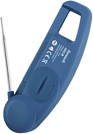 Lavatools Javelin® Ultra-Fast 3-Second Digital Instant Read Meat Thermometer for Grill and Cooking, 2.75" Probe, Compact Foldable Design, Large Display, IP65 Water Resistant, NSF Certified – Maize - Image 3