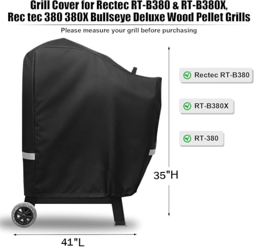 QuliMetal Grill Cover for Rectec RT-B380 & RT-B380X - Image 2