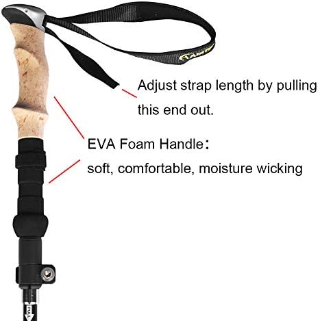 A ALAFEN 7075 Aluminum Collapsible Ultralight Trekking Pole - Image 4