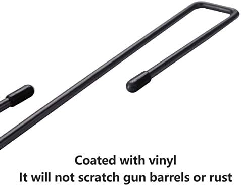 Adoreal 10 PCS Gun Rack, Pistol Rack for Gun Safe Shelf or Stack On Gun Cabinet, Gun Safe Accessory, Handgun Hanger Pistol Organizer for Display, Gifts for Hunters - Image 5