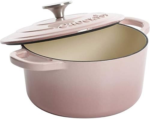 Crock-Pot Artisan Round Enameled Cast Iron Dutch Oven, 5-Quart, Pistachio Green - Image 3