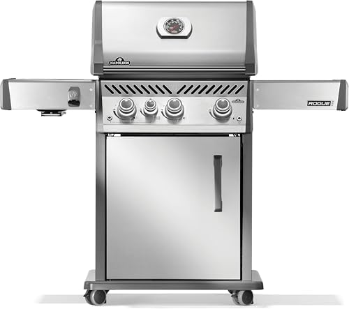 Napoleon Rogue PRO 425 3-Burner Natural Gas Grill with Infrared Side Burner by Unknown