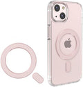 KALAPOP for Magsafe Universal Metal Rings Sticker Compatible with iPhone 15 Pro Max,15 Pro,15/14/13/12 Series,Samsung Galaxy,Google Pixel Series (Pink 1PCS Magnetic Ring) by KALAPOP