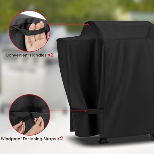 Unicook Waterproof Pellet Smoker Cover Compatible with Pit Boss Lexington - Image 6