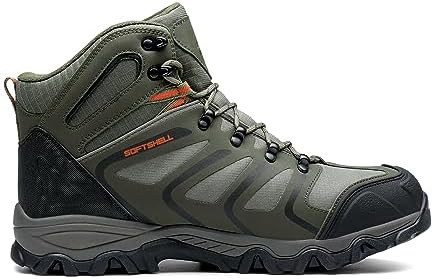 NORTIV 8 Men's Ankle High Waterproof Hiking Boots - Image 4