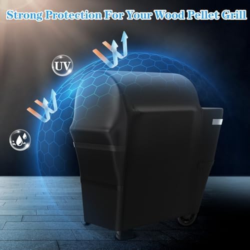 Utheer Grill Cover for Weber Searwood 600, 600D Waterproof 3400145 - Image 6