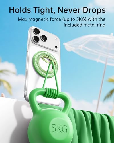 SYNCWIRE for MagSafe Phone Grip, Magnetic Phone Ring Holder Stand Kickstand - Image 2