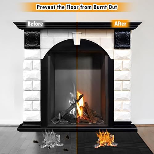 32 x 60 in Fireproof Hearth Mat for Fireplace, Outdoor Grill, Fire Pit - Image 6