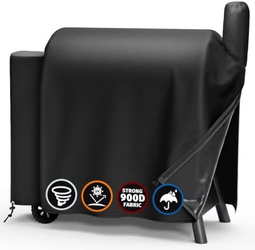 SHINESTAR Grill Cover for Traeger Pro 34/780 Series, Upgraded 900D Oxford by SHINESTAR