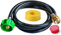 6 Feet for Weber Adapter Hose for Weber Travelev Grill, for Weber Traveler Grill Accessories for Weber Q 1000 for Weber Q Series, and for Weber Traveler Gas Go-Anywhere Grills Propane Adapter. by Unknown