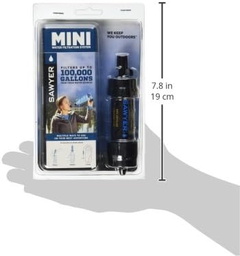 Sawyer Products SP105 MINI Water Filtration System, Single, Black - Image 3