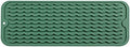 MicoYang Silicone Dish Drying Mat for Multiple Usage,Easy clean,Eco-friendly,Heat-resistant Silicone Mat for Kitchen Counter,Sink,Bar,Bottle,or Cup Green M 17 inches x 6 inches by MicoYang
