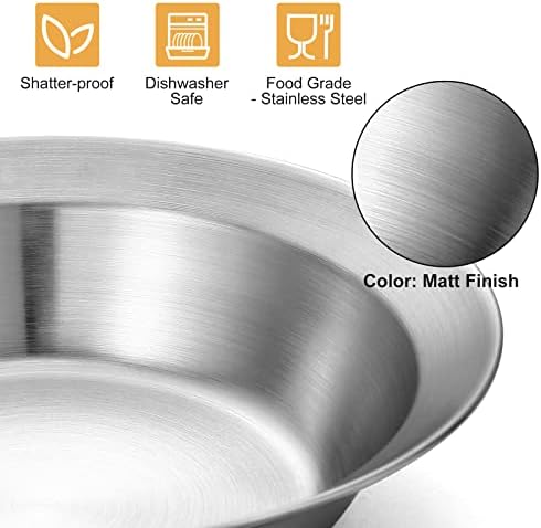 Odoland Stainless Steel Camping Mess Kit for Outdoor Family & Person - Image 6
