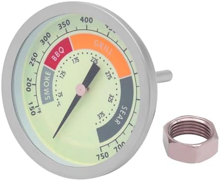 3 1/8” Luminous BBQ Thermometer Gauge for CharBroil Oklahoma Joe’s Smokers - Image 4