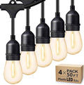 Svater Outdoor String Lights for Outside 200 FT Waterproof Commercial Grade by Svater