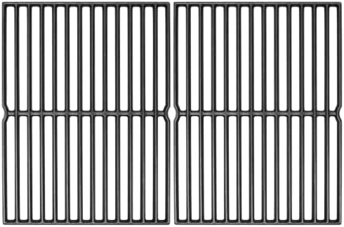 QuliMetal 15" Cast Iron Grill Grates for Weber Spirit 200 Side Control by QuliMetal