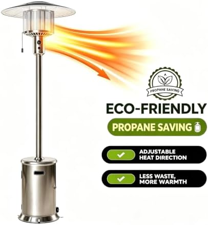 Patio Heater with Directional Heating, Outdoor Heaters for Patio - Image 2