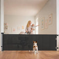 Miumoon 120 inch Reinforced Retractable Baby Gates 34 inch Tall by MiumoonBabyGates