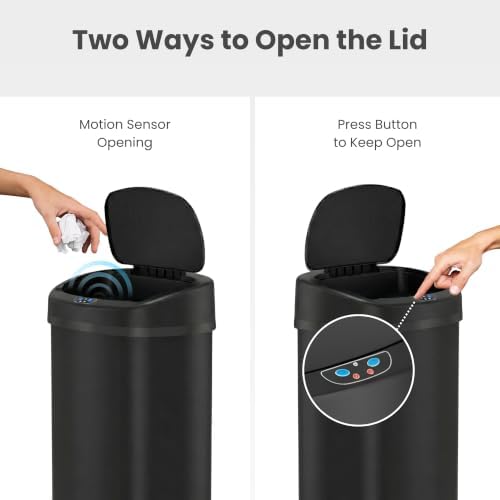 SensorCan 13 Gallon Sensor Kitchen Trash Can with Odor Filter | AC Adapter - Image 3