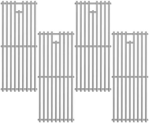 9MM 16517 Grill Grates Replacement for Bull Grill Replacement Parts, BBQ Bull Angus 4 Burner 47628 47629, Steer Premium 69008, Lonestar 87049, Bull Outlaw 26038 26039, Stainless Steel Grids by Cozilar