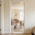 Lumizone Extra Tall Cat Gate 61.02" High 29.92"-34.24" Wide Pet Gate White by Lumizone