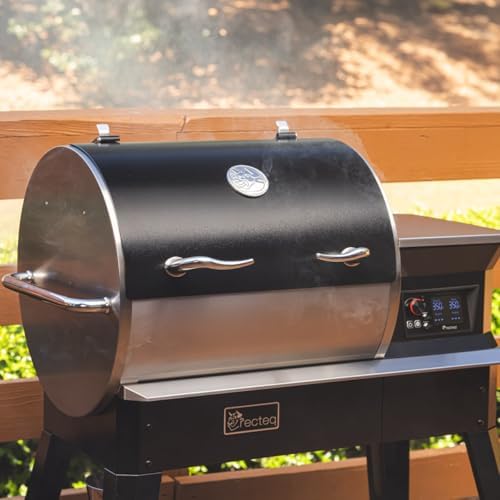 recteq Patio Legend 600 Pellet Smoker Grill with WiFi & App Connectivity, Outdoor Smokers Grills, Wood Pellet Grill, Temp Range 180° to 700+° - Image 5
