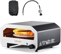 VEVOR 16 in Outdoor Pizza Oven, Auto Rotating Propane Gas Pizza Ovens, Portable Pizza-Cooker with Electric Rotate Pizza-Stone, Carry Bag, Propane Pizza Maker For Outside Backyard Patio Camping, Black by VEVOR