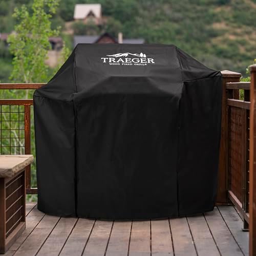 Traeger Silverton 620 Full‑Length Grill Cover, Heavy‑Duty Weather‑Resistant Outdoor BBQ Cover, Custom Fit Protection for Traeger Silverton 620 Pellet Grills - Image 3