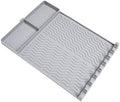 Silicone Grill Mat for Flat Top, Heat Resistant Griddle Tool Mat, Gray by Unknown