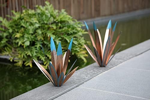 Homight Metal Tequila Country Sculpture DIY Tequila Plant Home Decor Country Tequila Garden Ornament Indooutdoor Statuette Patio Lawn Patio Stake Decoration Gift to The Garden - Image 5