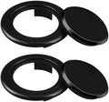 2 Pack Patio Table Umbrella Hole Ring and Cap Set for Standard Table Hole by Prudiut