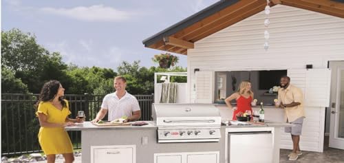 Bullet by Bull Double Drawer Storage Stainless Steel Drop In for Outdoor Kitchen BBQ Island - Image 3