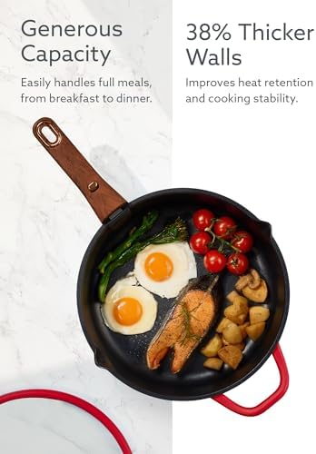 CAROTE 20pcs Titanium Cookware Set, Detachable Handle Pots and Pans Set - Image 4